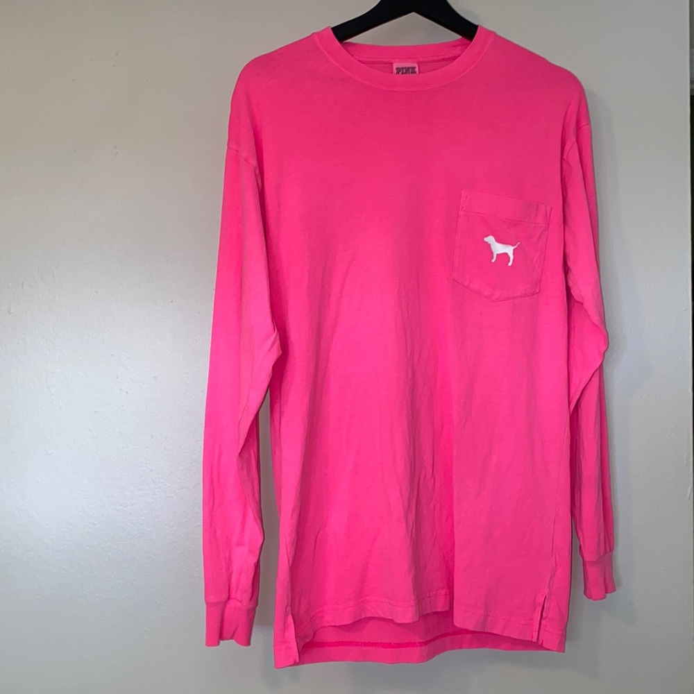 Pink Long Sleeve Shirt